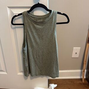 Athleta Sage Green Muscle Tee